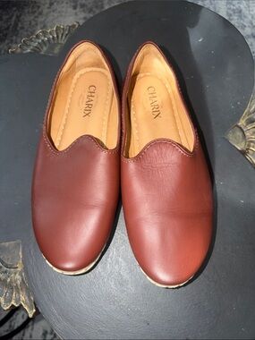 CHARIX Men’s Burgundy Slip-On Loafers — Smooth Casual Comfort